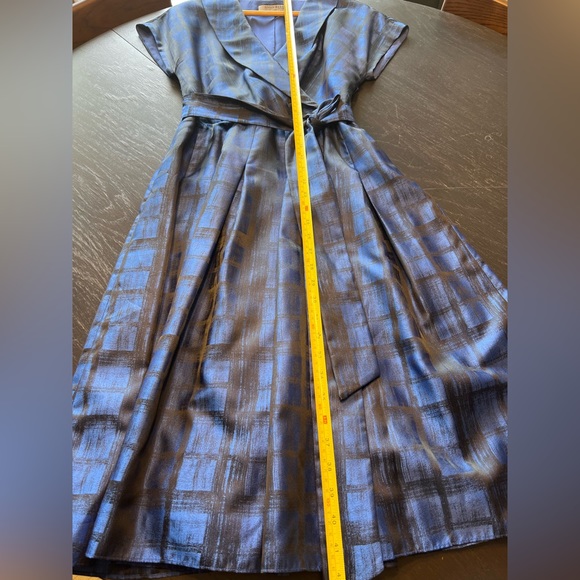 Anne Klein Blue A-Lined Dress - Picture 9 of 11